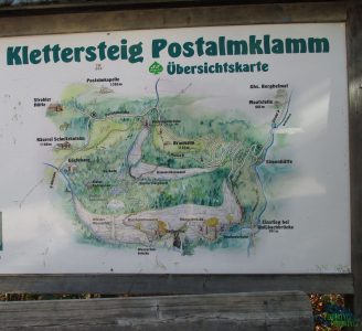 Článek Postalmklamm Klettersteig