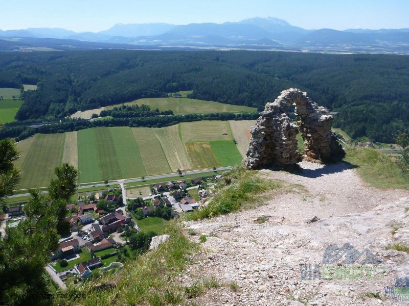 Pittentaler Klettersteig (Turecký hrad)
