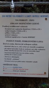 Seifertova ferrata u kempu
