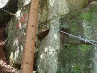 Seifertova ferrata u kempu – trasa A