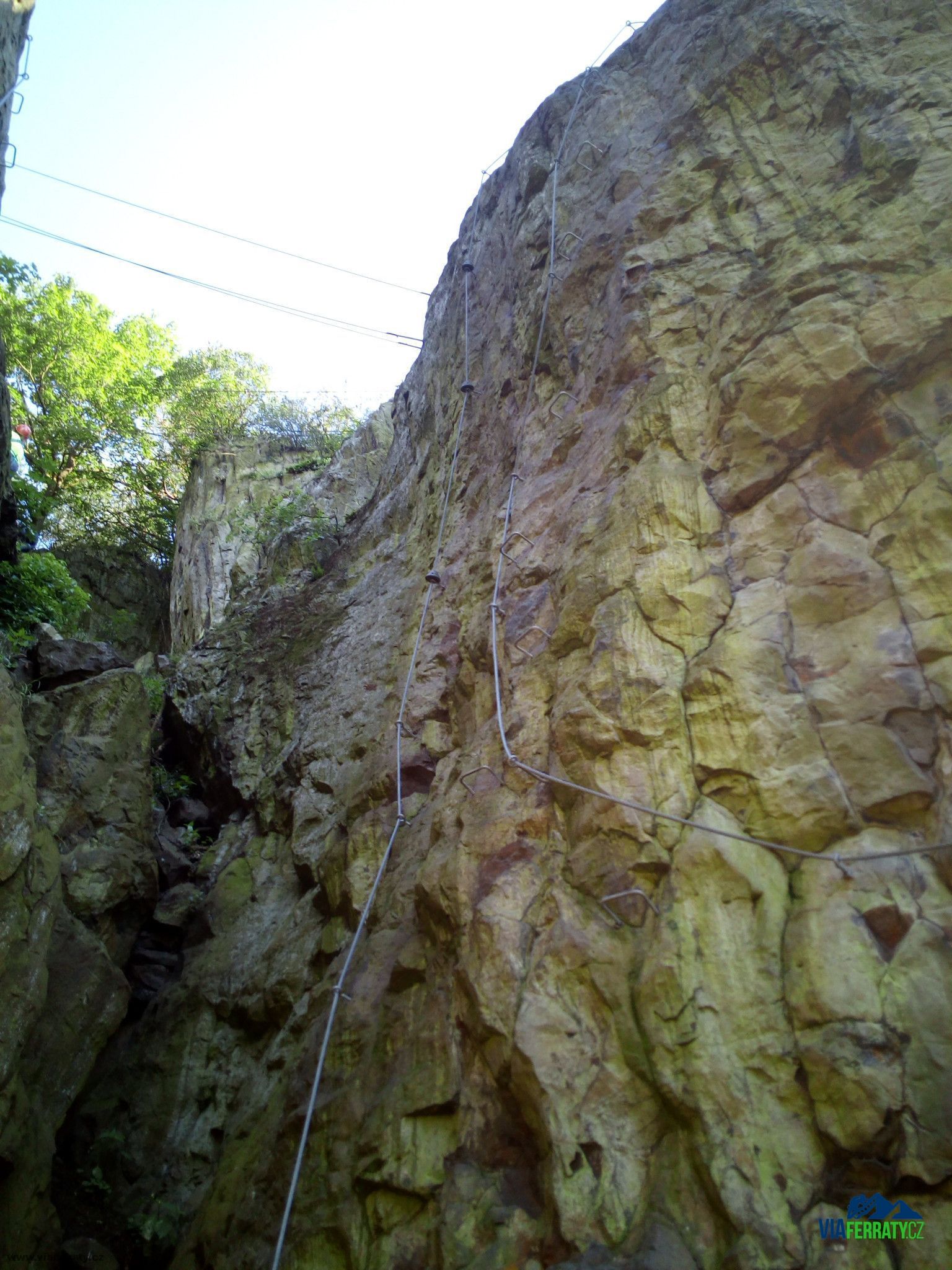 Via ferrata Slánská hora