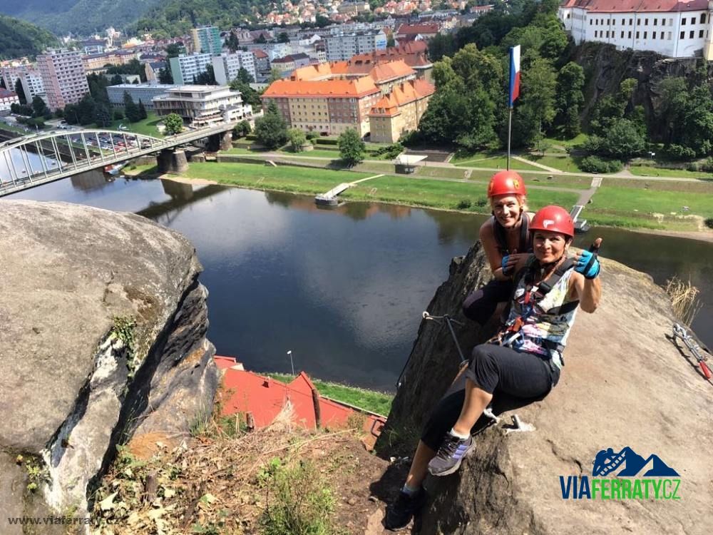 Moje první via ferrata