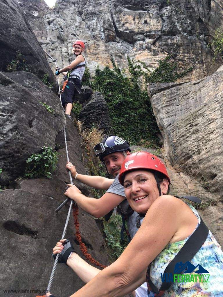 Moje první via ferrata