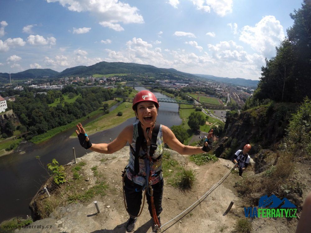Moje první via ferrata