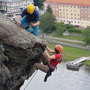 Kurz záchrany na via ferratě