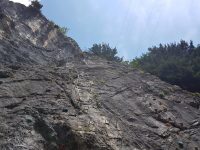 Weiße Wand Klettersteig